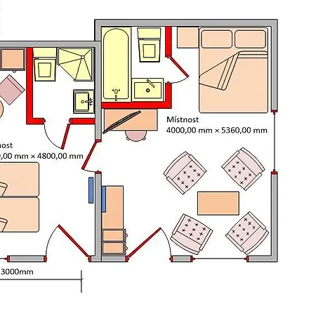 U Cerneho Orla 3* Kostelec nad Černými Lesy